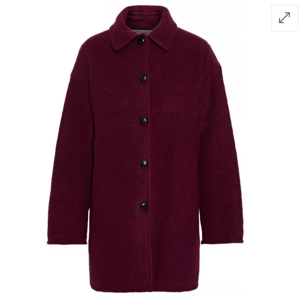 Iro Bapsie brushed wool coat - New without tags!